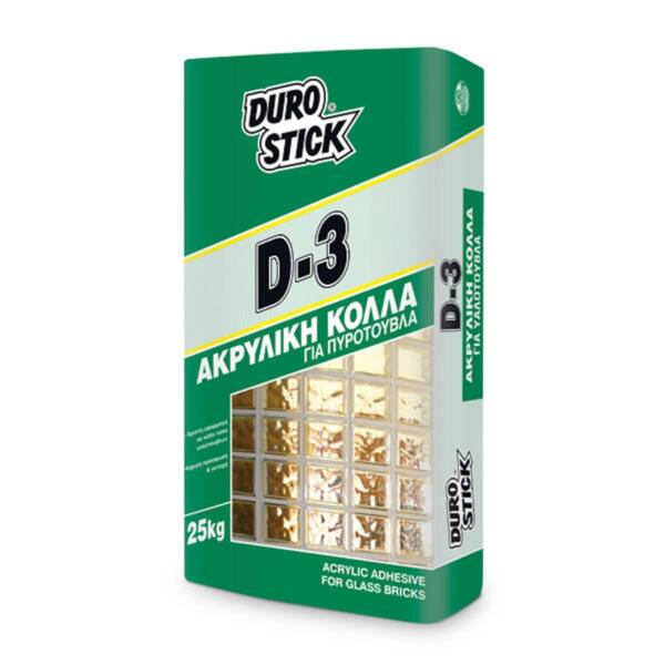 Κόλλα υαλότουβλων D-3 Durostick