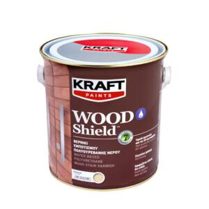Βερνίκι εμποτισμού νερού Wood Shield Kraft 2.5lt