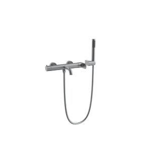 ORABELLA OVAL GUN METAL PVD ΜΠΑΤΑΡΙΑ ΛΟΥΤΡΟΥ